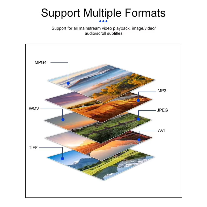 21.5 Inch Indoor LCD Digital Signage and Display advertising Media Player (13)