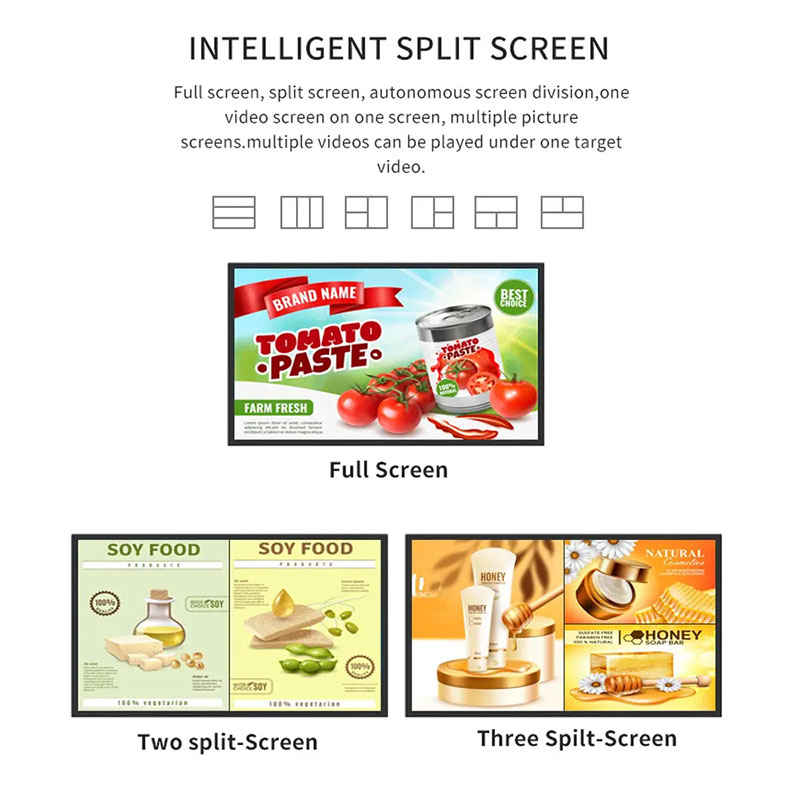 27 Inch UHD Android Wifi CMS Digital Signage (10)