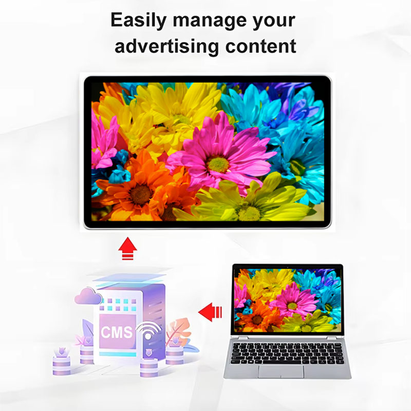 27 Inch UHD Android Wifi CMS Digital Signage (15)