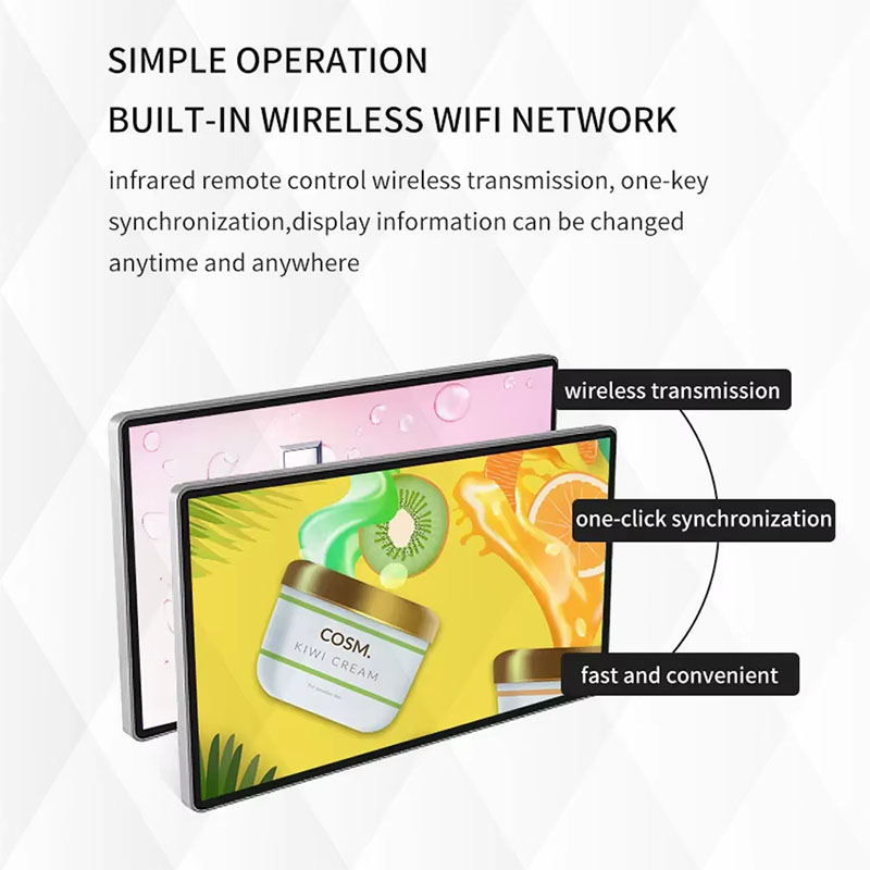 27 Inch UHD Android Wifi CMS Digital Signage (7)