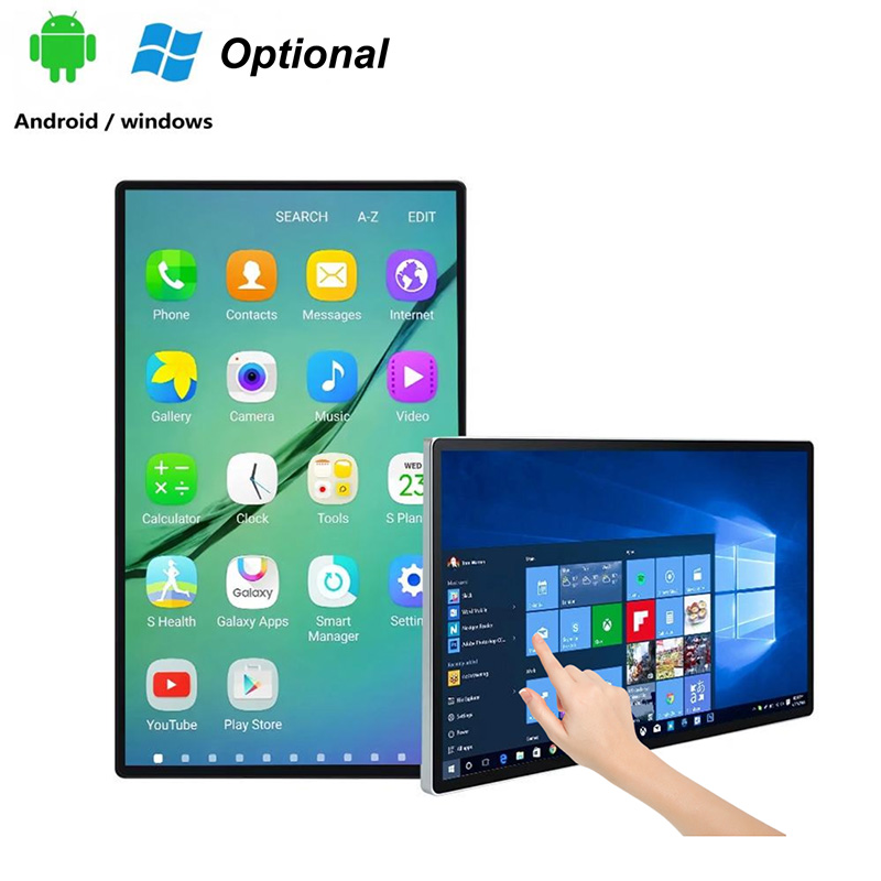 All-in-One Touch PC 21.5 24 27 32 Inch Capacitive Touch Screen Android Windows OS LCD