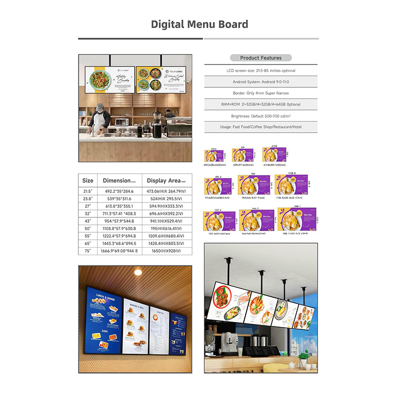 32-inch digital menu board (9)