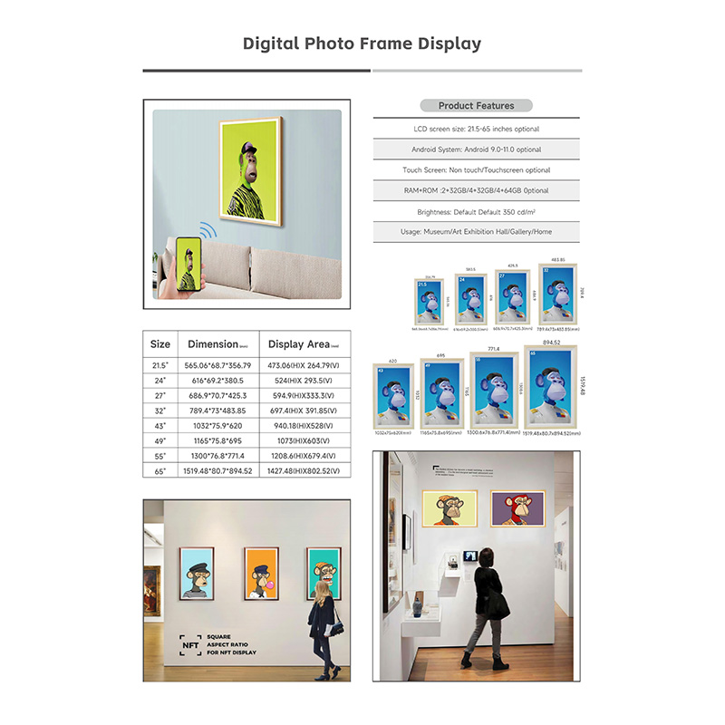Digital photo frames 21.5-65 inches (1)