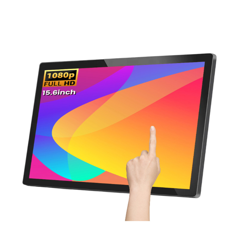 15.6 Inch LVDS HD Capacitive Touch Screen Monitor for PC Portable VGA Audio USB HD