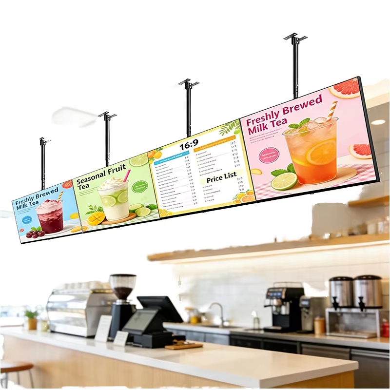 A high-quality cafe digital menu board must overcome environmental challenges to remain effective