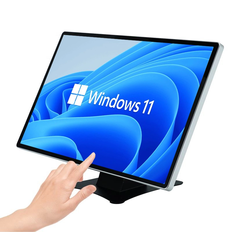 Desktop Narrow Bezel 21.5 24 27 Inch Monitor Full hd Resolution Capacitive Touch Screen Interact Windows Allin One-1