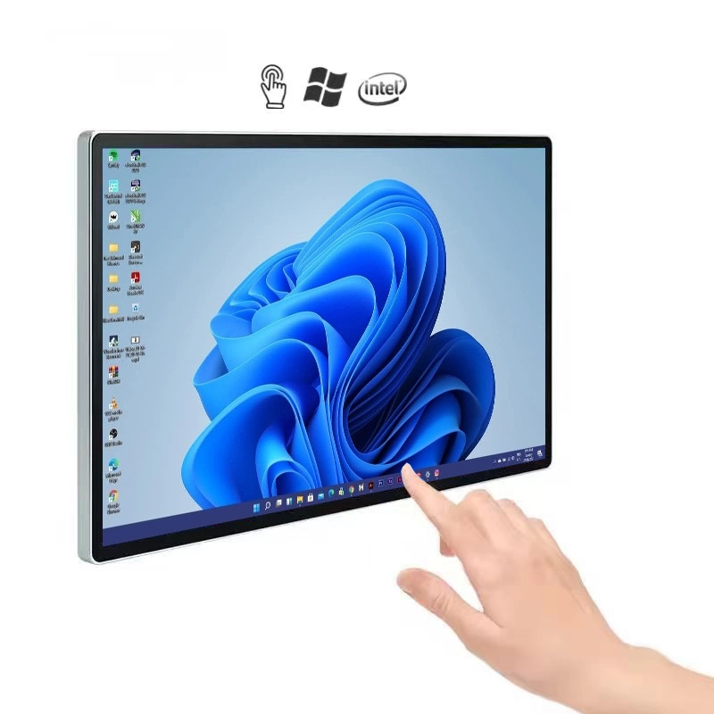 Industrial 32 43 55 Inch Windows Allin One Large Size Touchscreen SSD 128256512GB Integrated Graphics 19201080P LCD Display-1