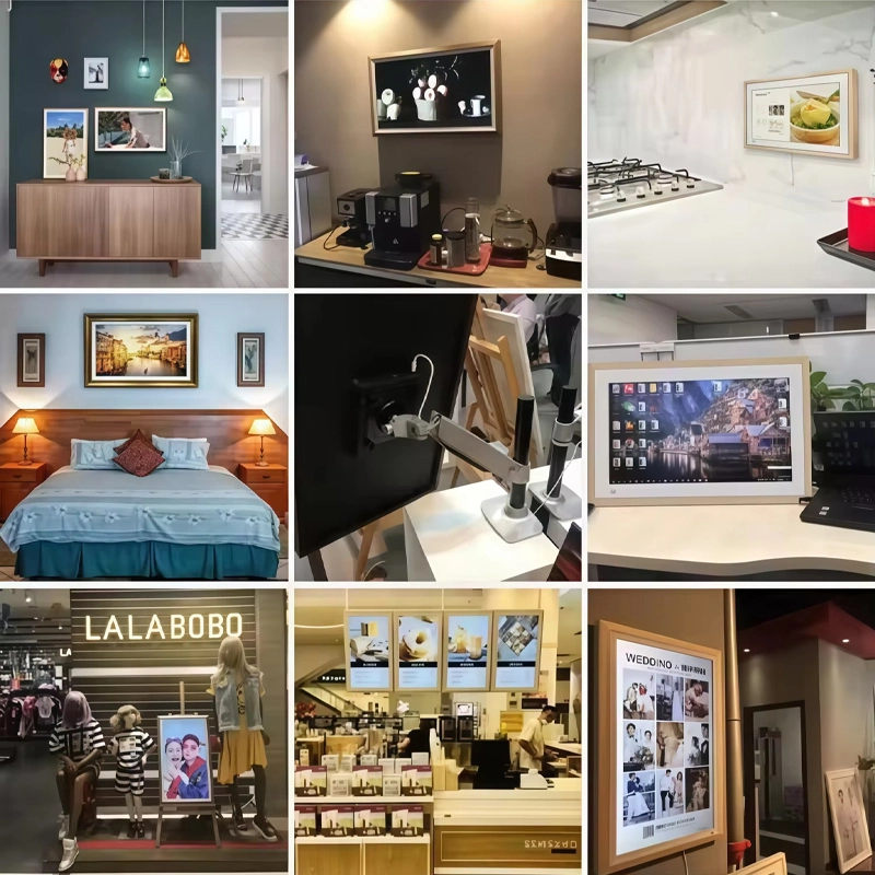 21.5-65 Inch Digital Picture Frame For Home Exhibition-4