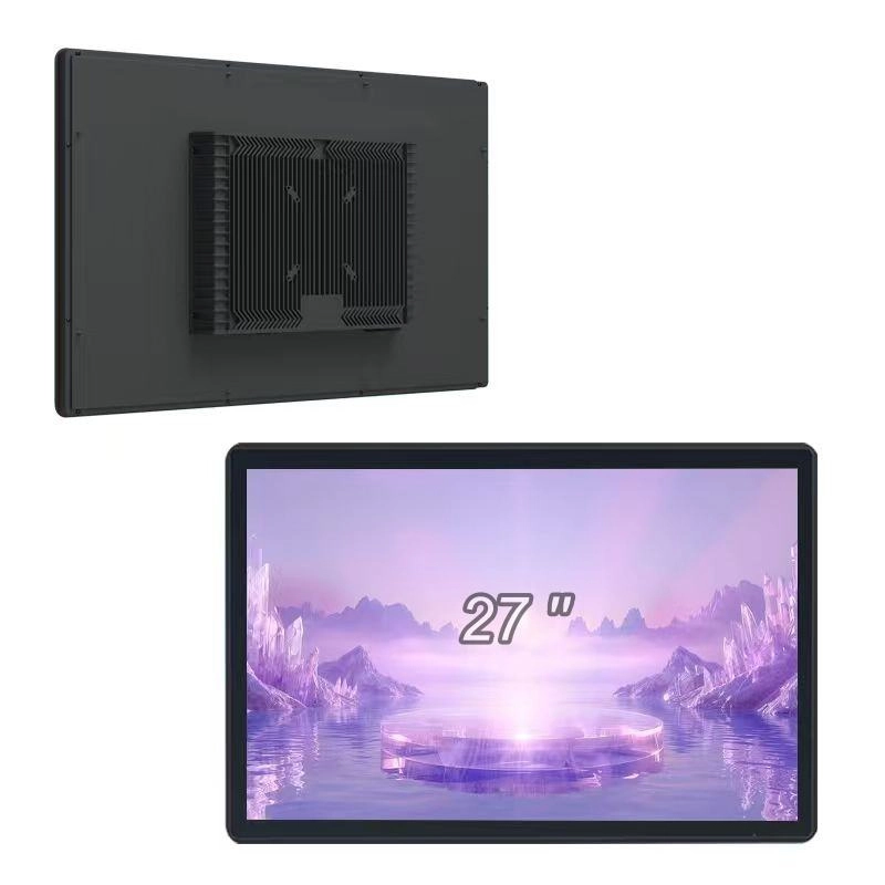 27 Inch Embedded Touch Monitor HD 1080P UHD Capacitive Touch Screen Display Open Frame Industrial Monitor for Interactive Kiosk