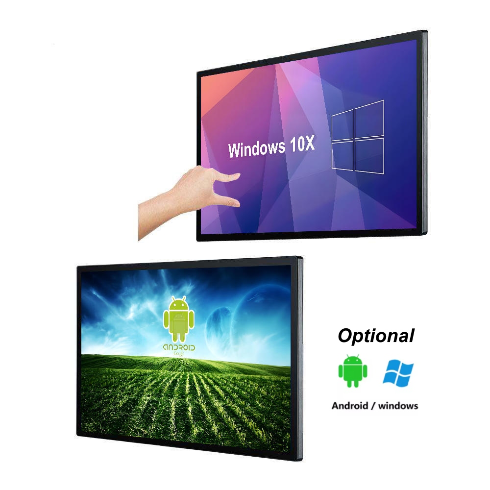 An all-in-one touchscreen places every main part inside one case