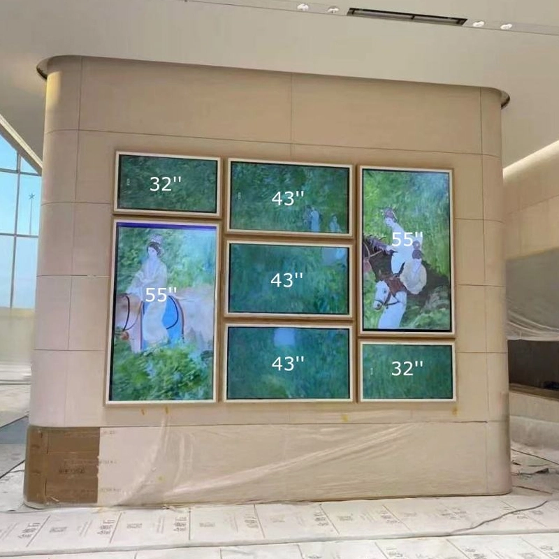 LCD 4K FHD Digital Picture Frame Anti Glare for Gallery-2