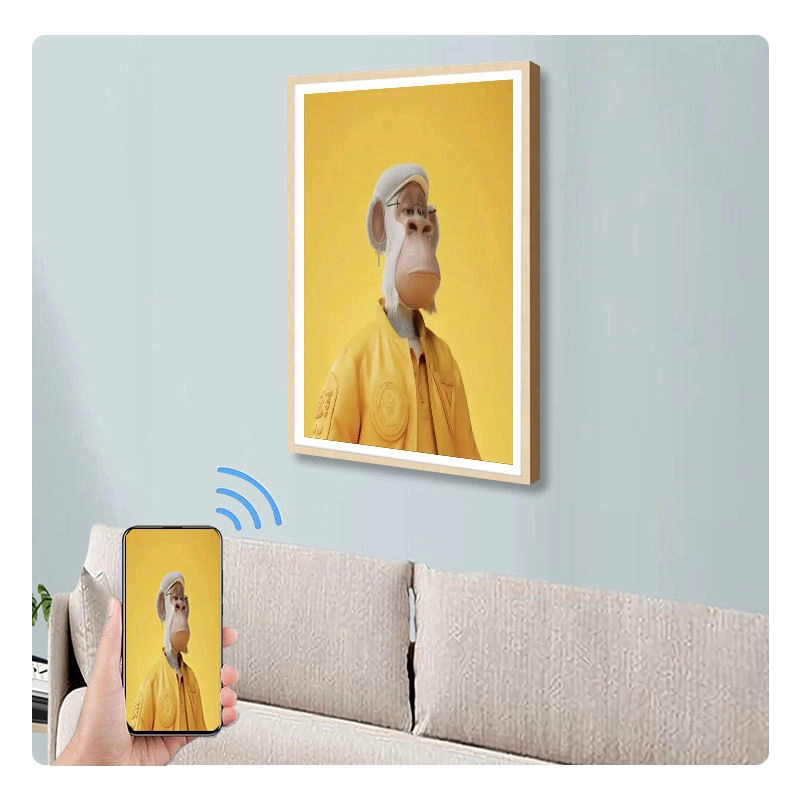 Vertical Digital Photo Framel Support Easy Control Cloud-Based CMS App-1